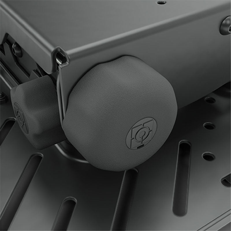 Chief XL Tool-Free Large Venue Projector Mount VCTUW, gray protective adjustment cap in close-up