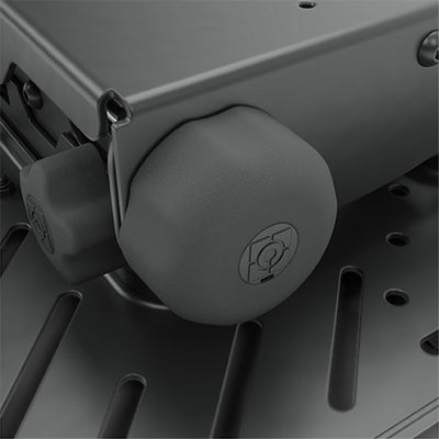 Chief XL Tool-Free Large Venue Projector Mount VCTUW, gray protective adjustment cap in close-up