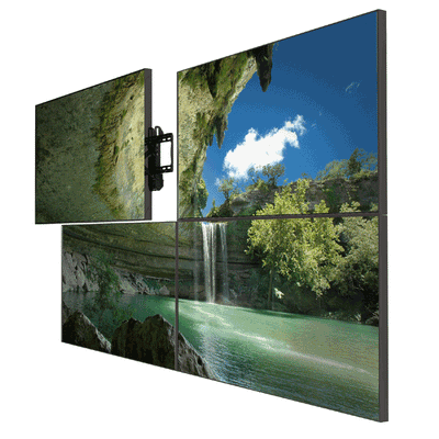 Crimson XL Video Wall TV Mount VW4600G3, installed video wall configuration