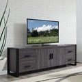 Walker Edison Urban Blend 70 inch TV Console (Charcoal) W70UBC22CL
