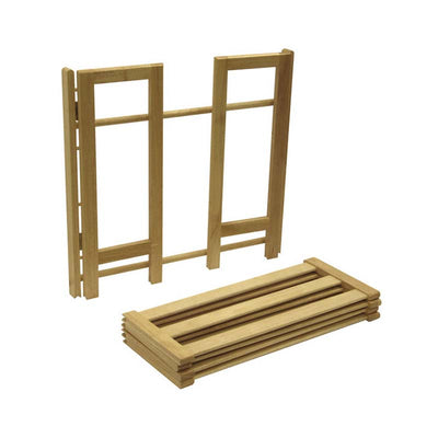 Winsome Wood 4 Tier Stackable Shoe Rack 81228, AV cabinet wood frame kit components