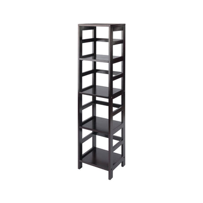Winsome Wood Leo 4-Tier Shelf (Espresso) 92514