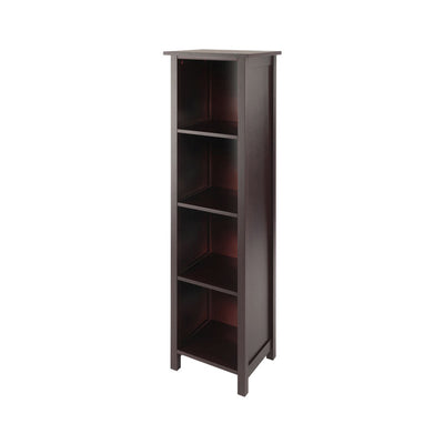 Winsome Wood Milan 4-Tier Upright Shelf 94416