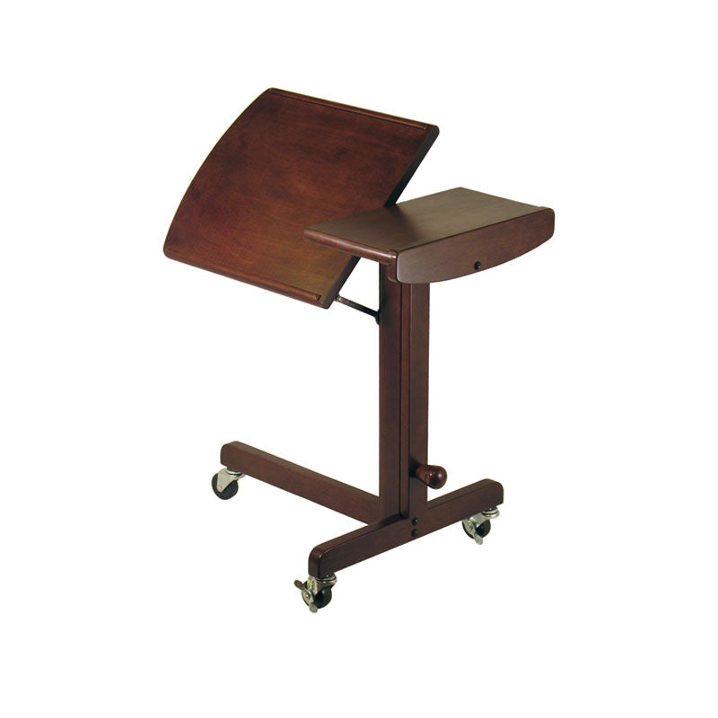 Winsome Wood Adjustable Laptop Cart 94423, mobile lectern right-side view