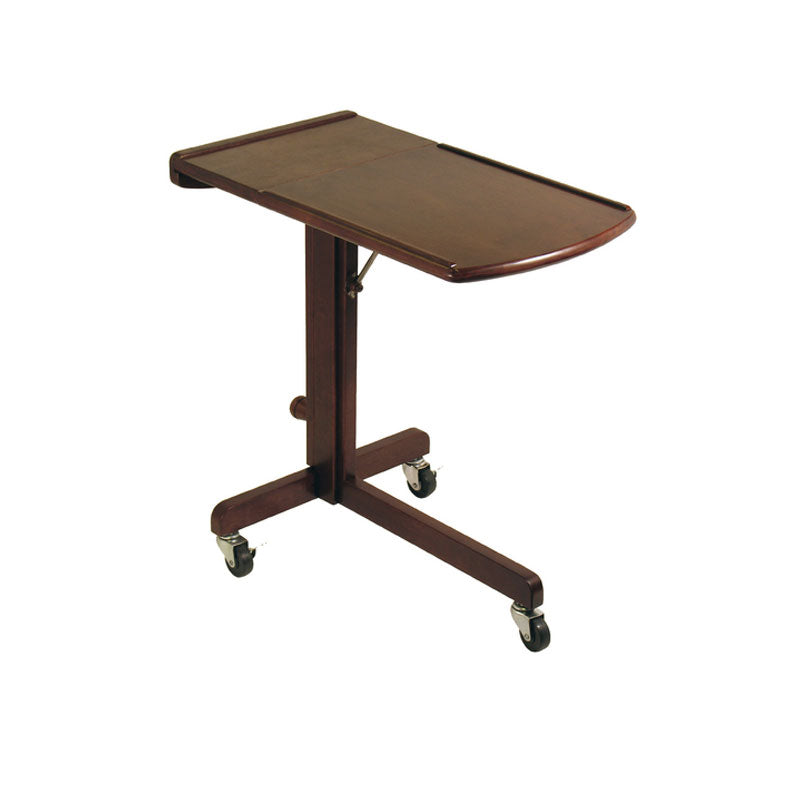 Winsome Wood Adjustable Laptop Cart (Antique Walnut) 94423