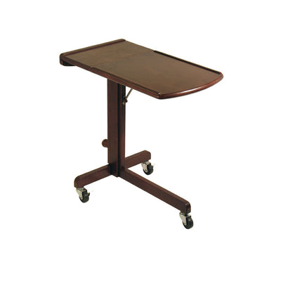 Winsome Wood Adjustable Laptop Cart (Antique Walnut) 94423