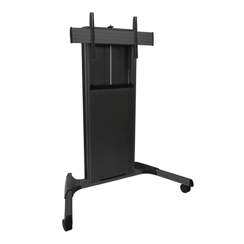 Chief FUSION XL Manual Height Adjustable Black Mobile Cart, XPA1UB