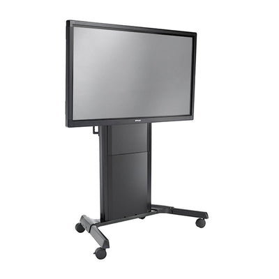 Chief Extra Large Electric Height Adjust TV Cart XPD1U, electric height-adjustable display cart in an alternate front view
