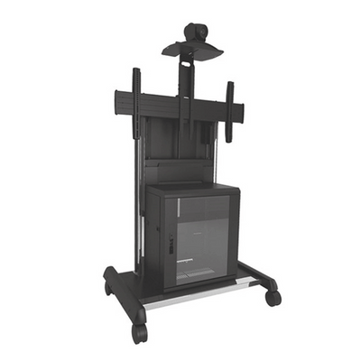 Chief FUSION X-Large Video Conferencing Cart (Black) XVAUB