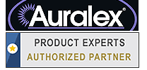 Auralex brand logo, authorized partner StandsandMounts.com