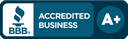 Better Business Bureau logo with link to A+ rating for StandsandMounts.com
