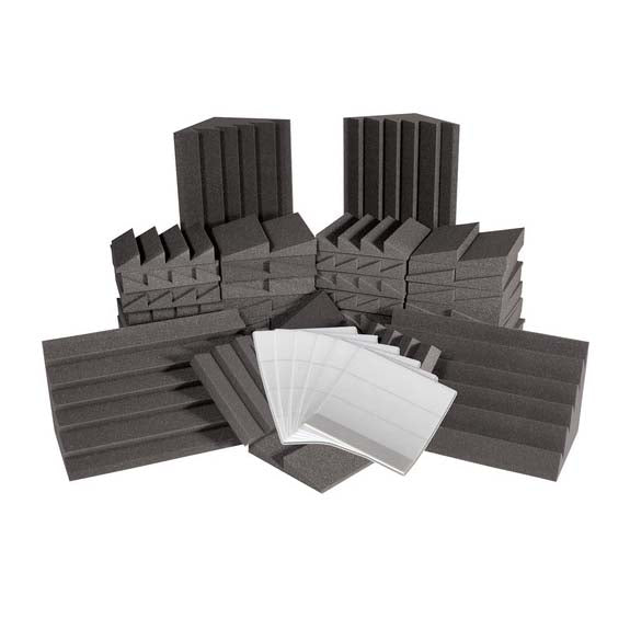 Auralex Acoustics Alpha-DST Roominator Sound Control Kit (Charcoal) ROOMADCHACHA