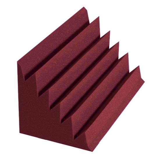 Auralex Acoustics Designer Series Triangular LENRD Bass Traps (Burgundy pack of 8) DSTLENBUR