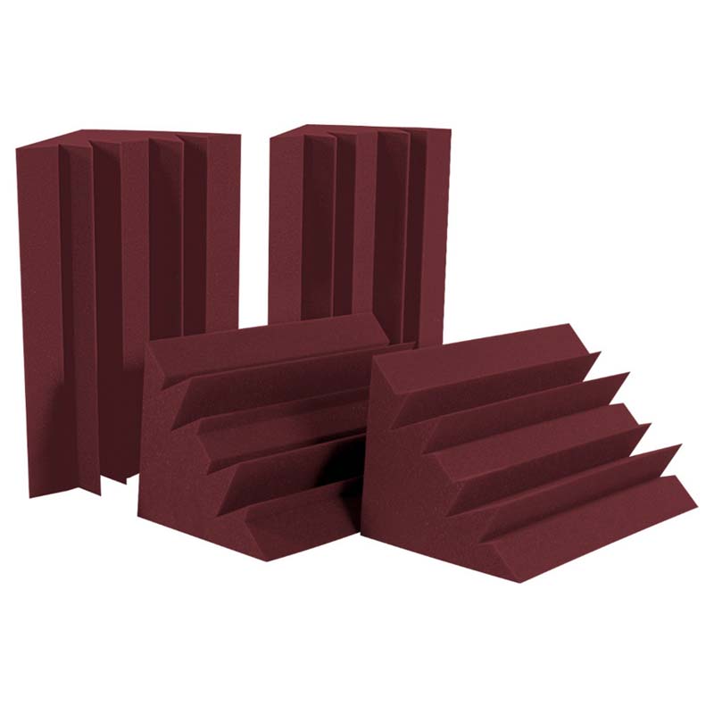 Auralex Acoustics Standard LENRD Bass Traps HALF PACK (Burgundy Pack of 4) LENBUR_HP