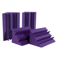 Auralex Acoustics Standard LENRD Bass Traps HALF PACK (Purple Pack of 4) LENPUR_HP