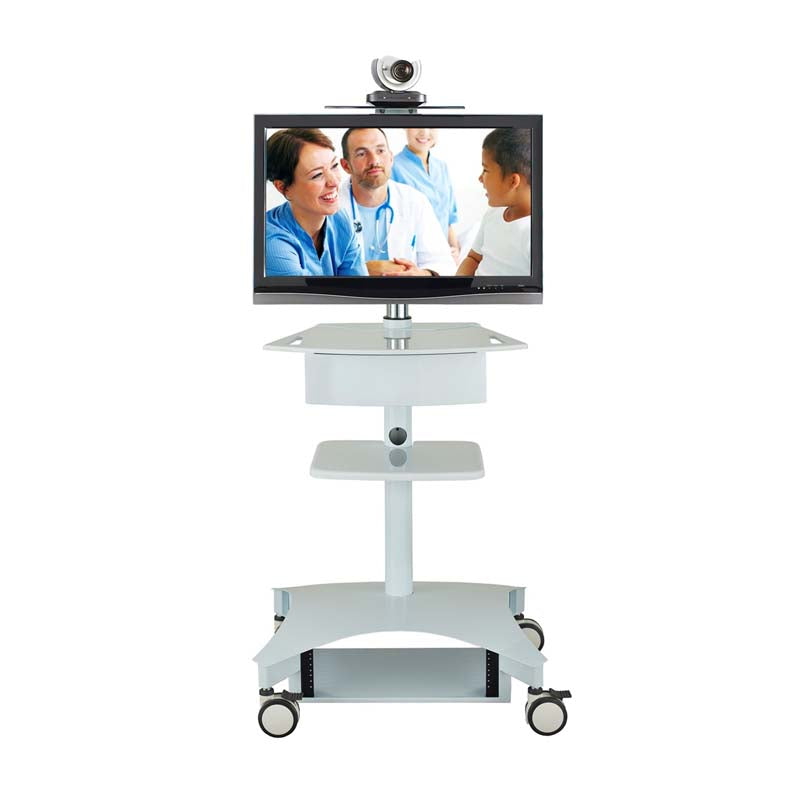 iCartTX Mobile Telemedicine Cart for Flat Screens up to 32 inches TMP-200