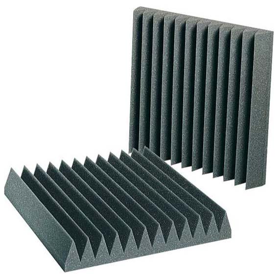Auralex Acoustics 1 ft. Square StudioFoam Sound Absorption Wedgies (Charcoal pack of 24) WEDGIE_24