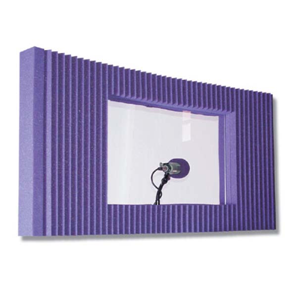 Auralex Acoustics MAX-Wall Window Kit with Plexiglas (Purple) MAXWIN_KITPUR